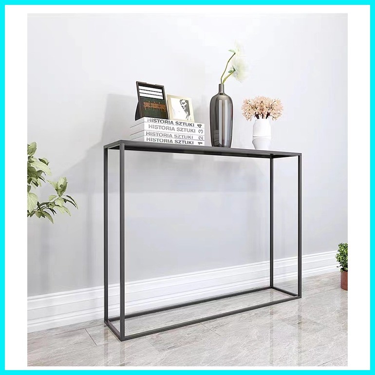 Console Table Narrow Table Iron Corridor Table Foyer Entrance Table ...