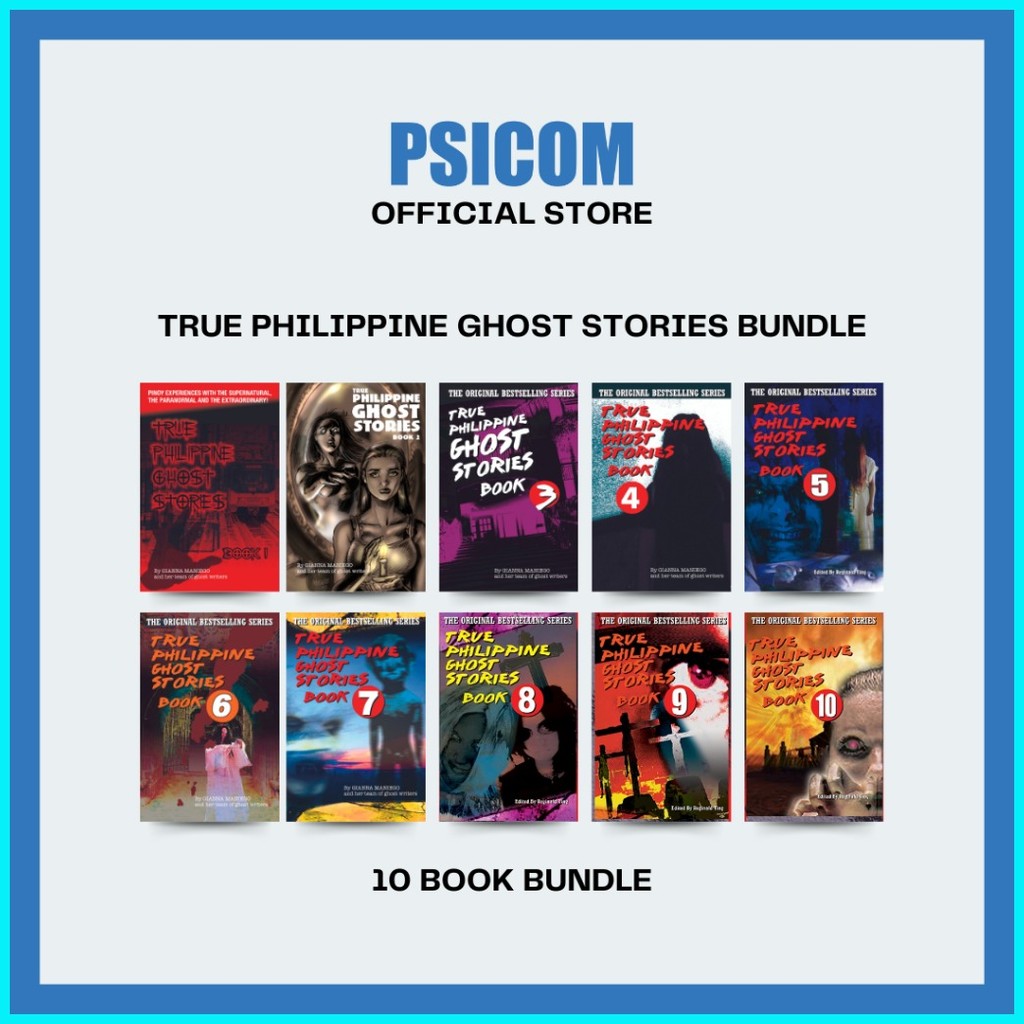 Psicom Bundle - True Philippine Ghost Stories Book 1 to 10 (10 BOOKS ...