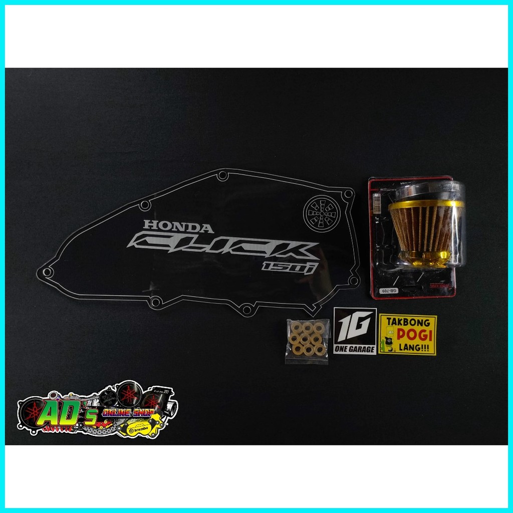 Honda Click 150i Ver. 2 and Ver. 3 Acrylic Crankcase and Airbox Cover ...