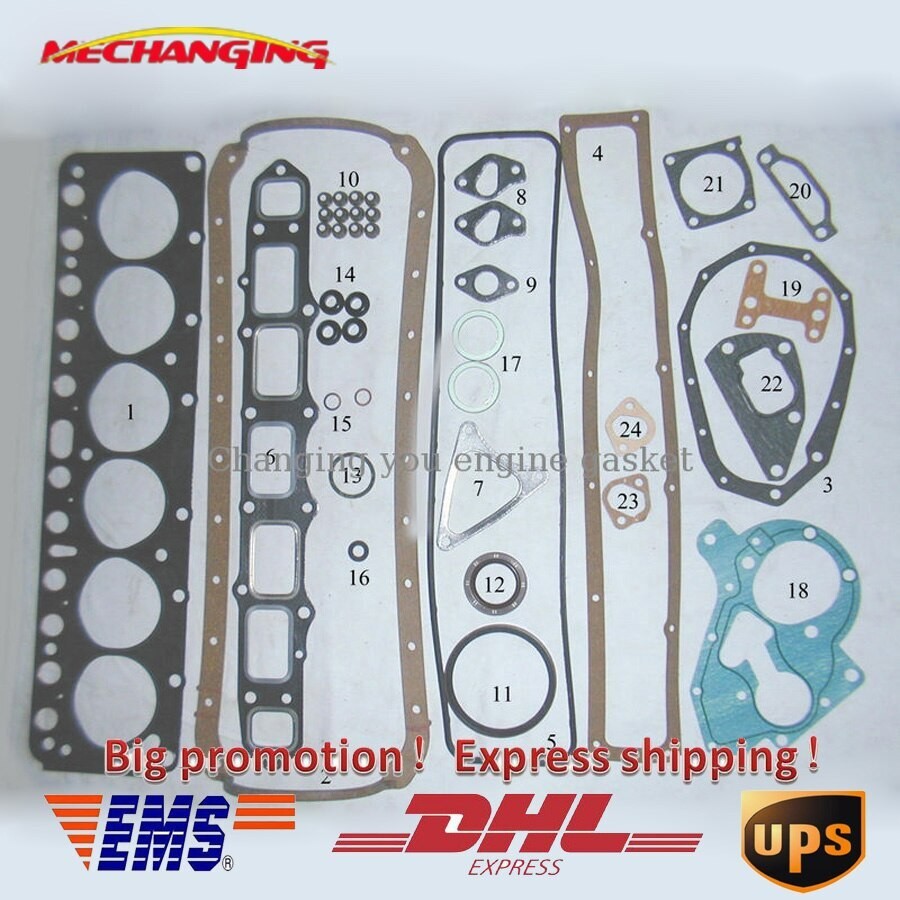 For TOYOTA LAND CRUISER 4.0L 3F Full Set Parts Engine Rebuilding Kits