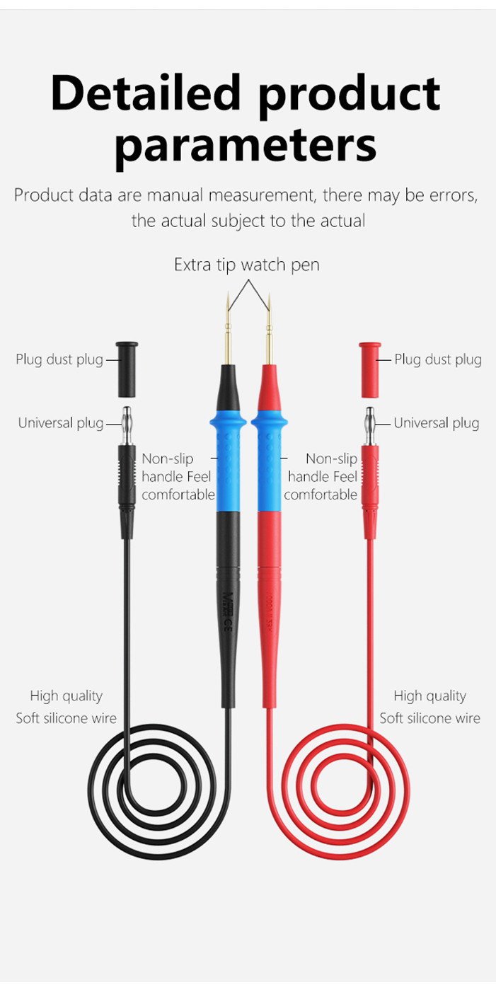 MaAnt P23A multi-purpose test pen, replaceable needle, extra hard tip ...