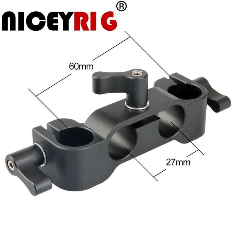 NICEYRIG 、 15Mm Rod Rail Clamp Adapter DSLR Base Plate Vertical ...