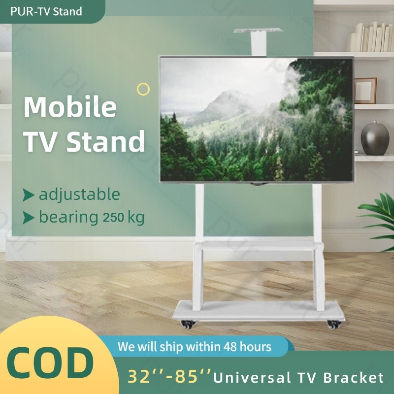 ☸ ♞,♘,♙TV Stand Monitor 3285 Inch White Removable Universal TV Rack