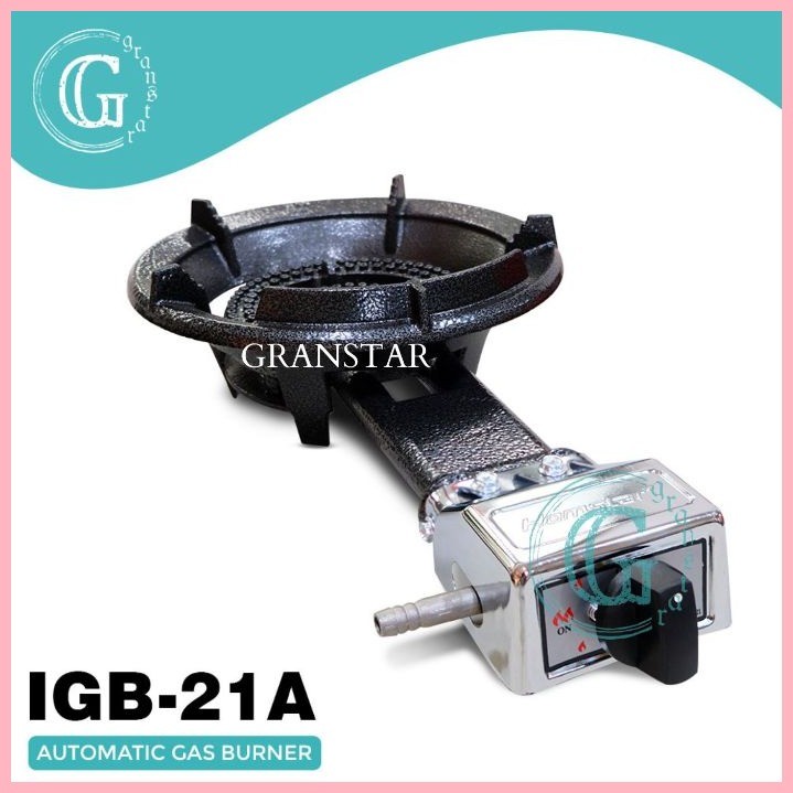 ☪ § HEAVY DUTY Cast iron gas stove Burner High Pressure SUPERKALAN IGB