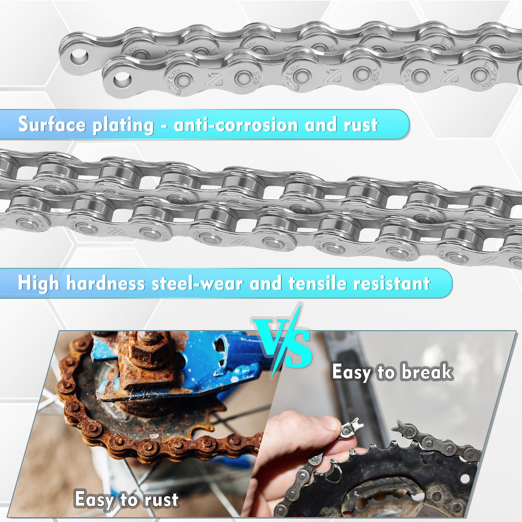 BUCKLOS Bike 10 Speed Chain for MTB Chain 8/9/10/11/12 Speed for Road ...