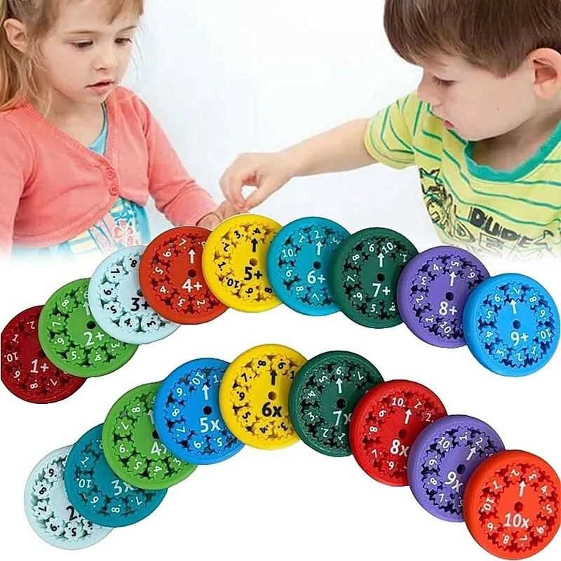 MATH FIDGET New SPINNERS 9-piece Set Of Mathematical Fidget Spinner ...