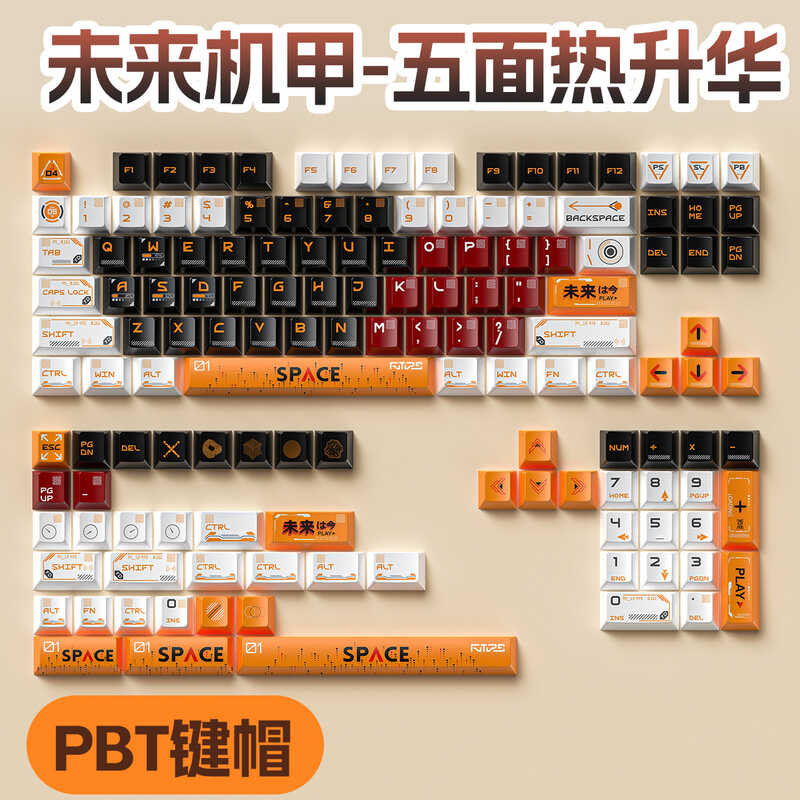 Yindiao Custom Original Dye-Sublimation Double-Shot Injection Keycaps ...