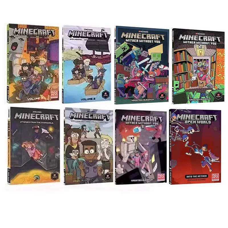 MC Minecraft Official Comic English Original Minecraft Graphic Novel ...