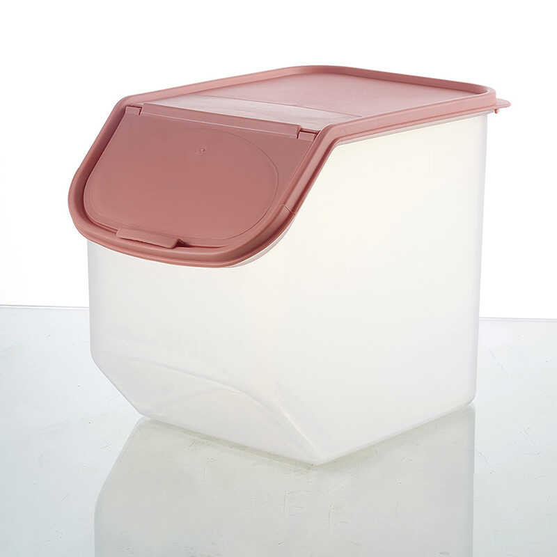 with Measuring Cup Insect-Proof and Moth-Proof Flip Lid Grain Storage ...