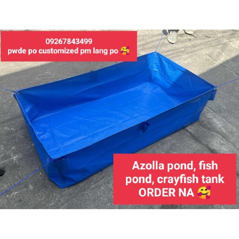 4x2x1ft heavy duty makapal heat press machine azolla pond fish tank ...