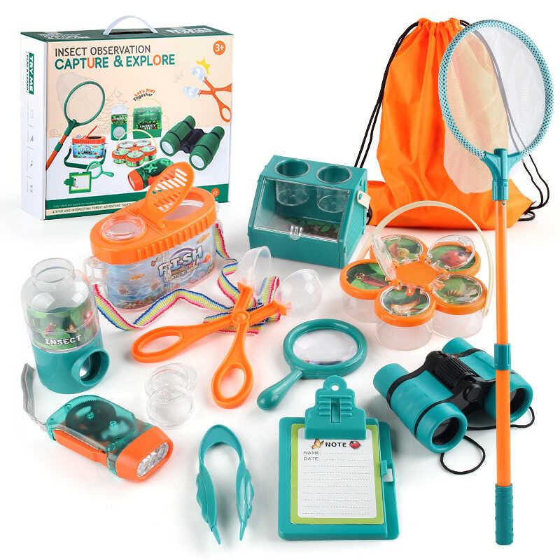 Children's Outdoor Adventure Vest Set Spring Outing Catching Set ...