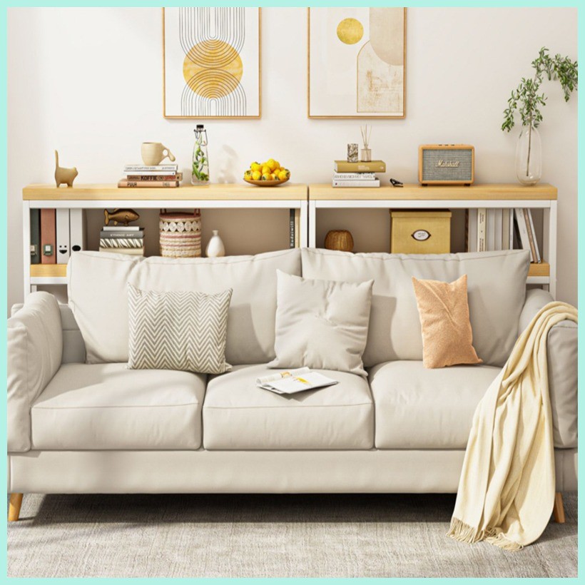 Simplicity Sofa side table storage rack bed back storage rack narrow ...