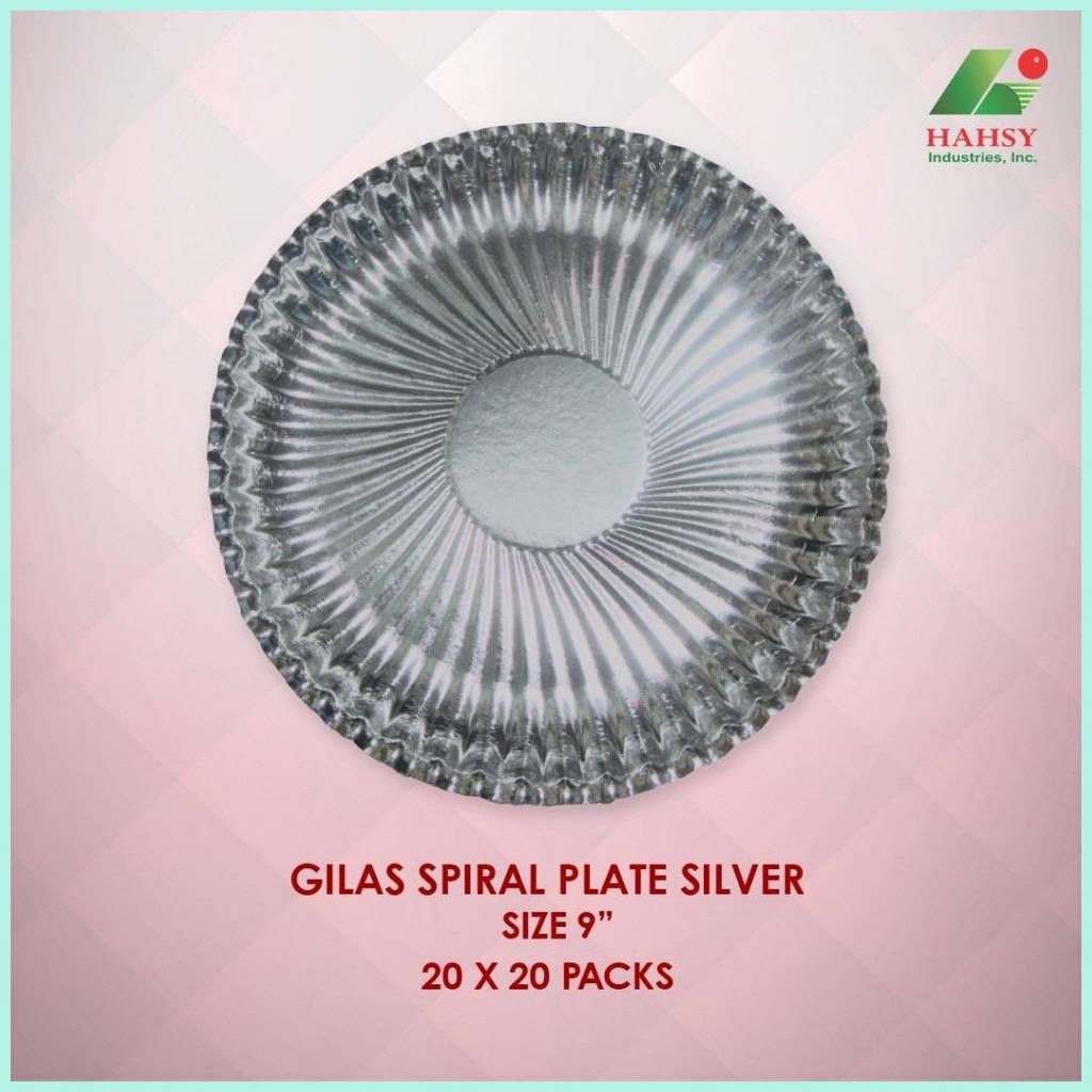 GILAS PAPER PLATE PER BUNDLE - FOR WHOLESALER | Shopee Philippines