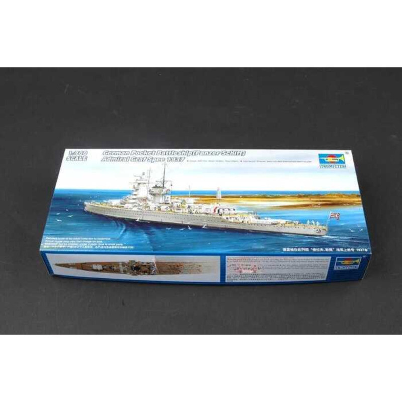 Trumpeter Plastic Assembled Ship Model Kit 05773 German Pocket ...