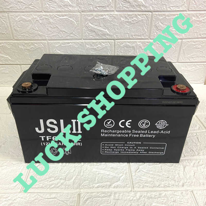 486 II JSL Brand 65Ah Tf65-12 12V 65Ah/20Hr Para Sa Ups/Solar/Toycar ...