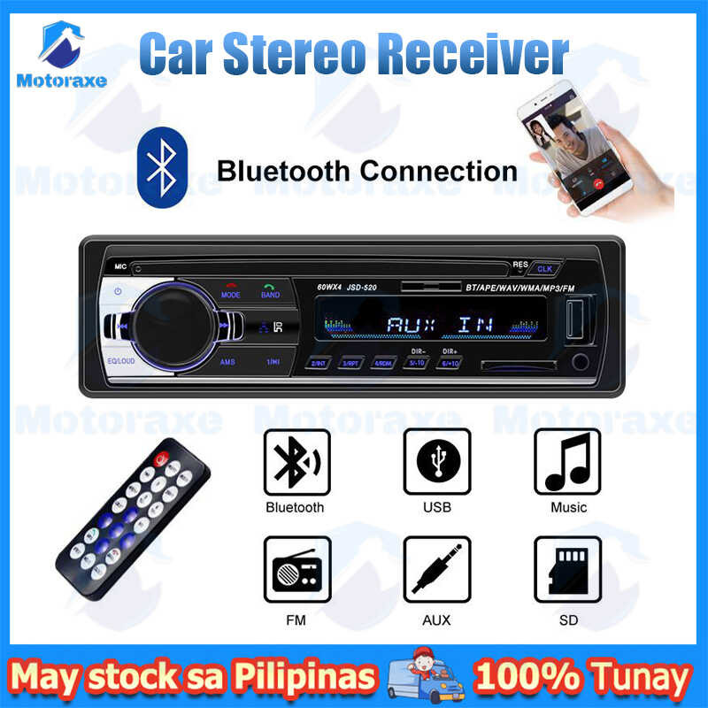 COD Bluetooth Radio Stereo Head Unit Player na may amplifier MP3/USB