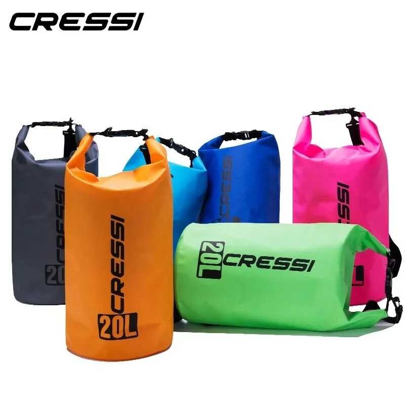 8 0C Cressi Dry Bags Big Volume Diving Equipment Waterproof Bag For