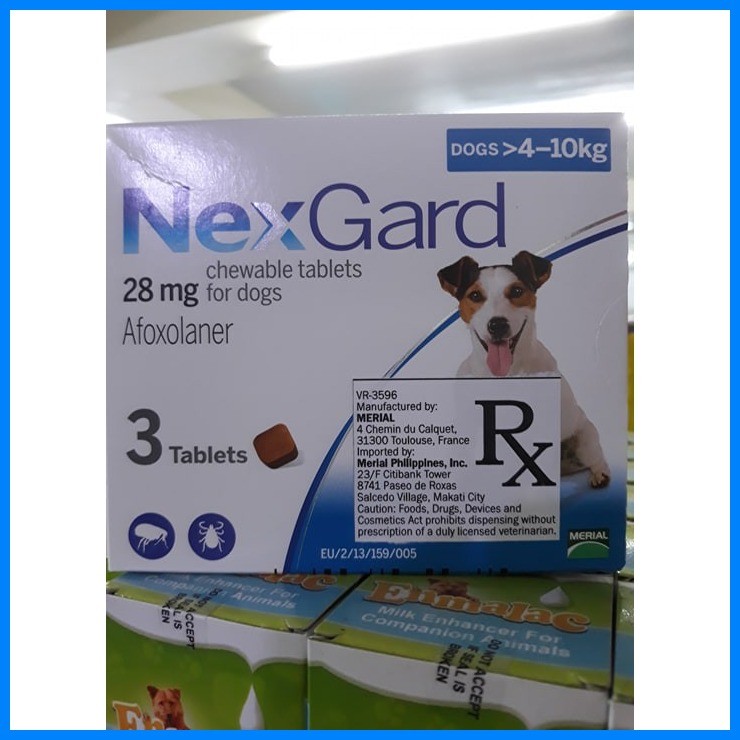 ☢ NEXGARD Tablets For Dogs 4-10kg (Per Box) | Shopee Philippines