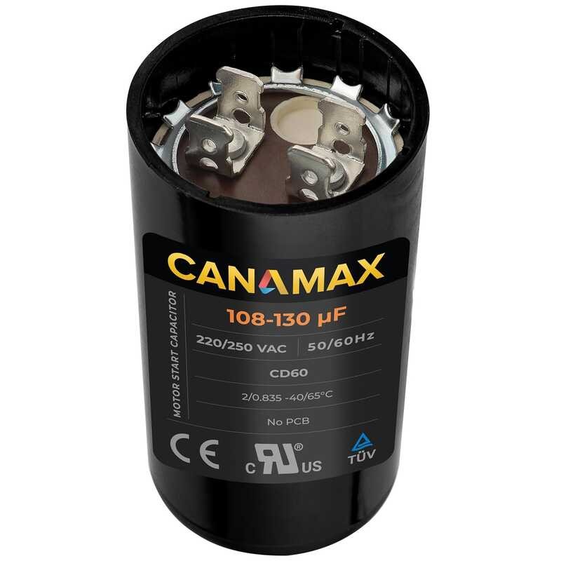 Pump Motor Capacitor | 208MFD-250MFD Motor Start
