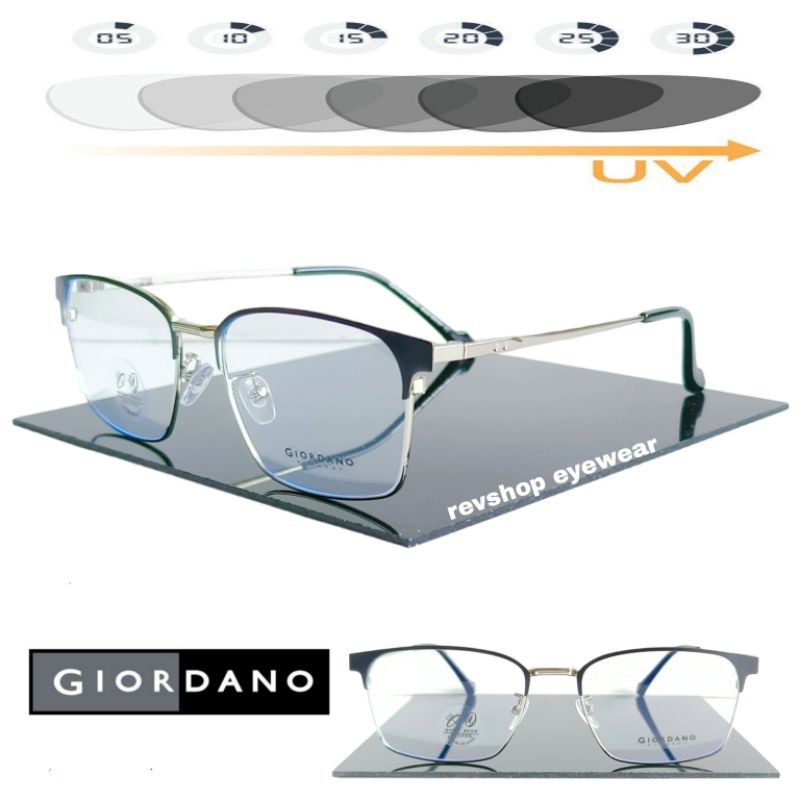 Giordano Stainless Steel Vintage Eyeglass Frames | Shopee Philippines