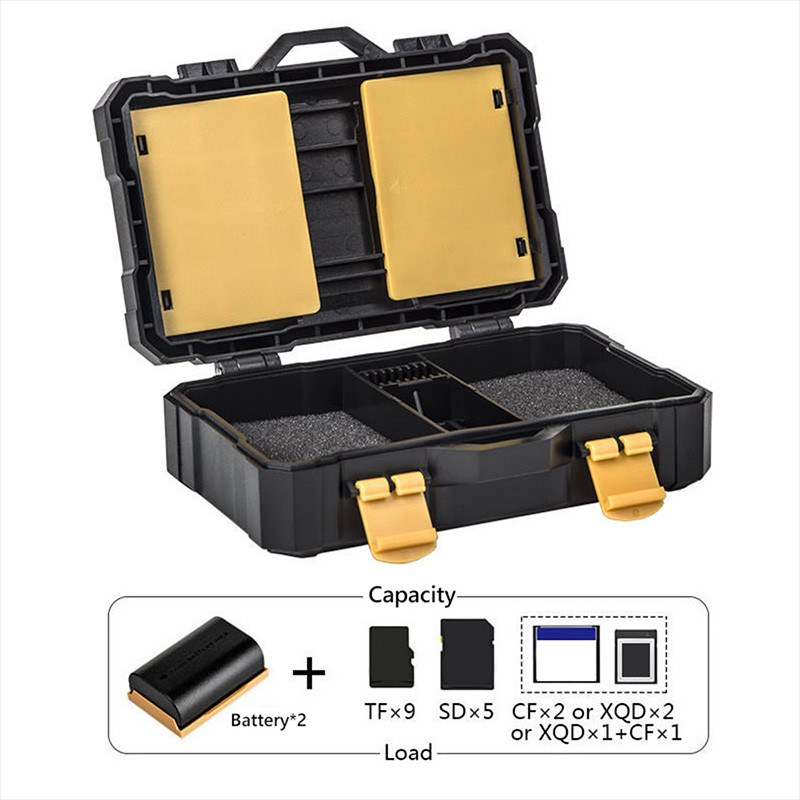 Waterproof Splashproof Storage Box SD TF MSD Memory Card Storage Case ...