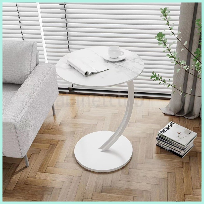 ️COD️Nordic Side Table Tea Table Small Round Coffee Table Bedside Table ...