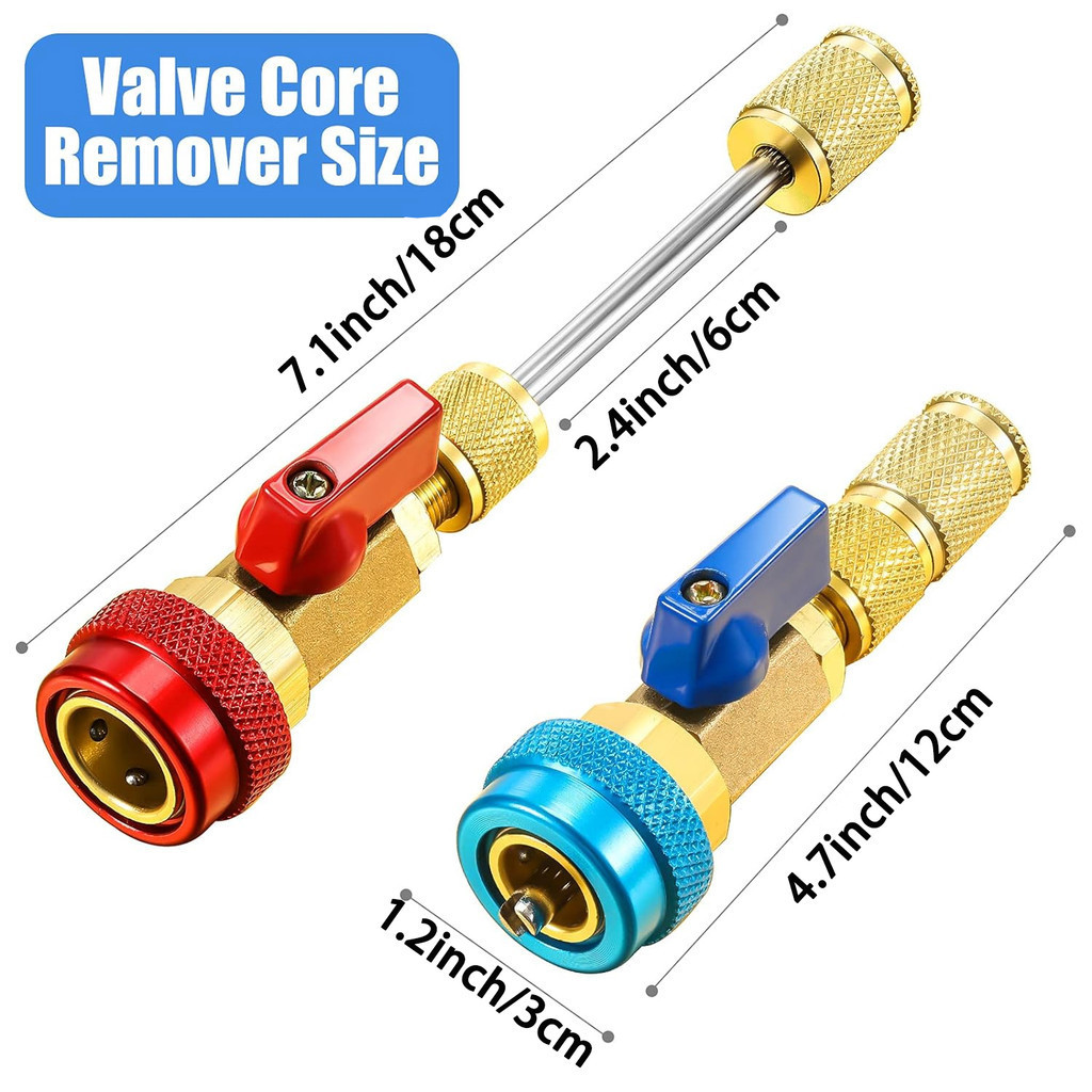 R134A R12 Valve Core Quick Remover Installer Tool For Air Conditioning ...