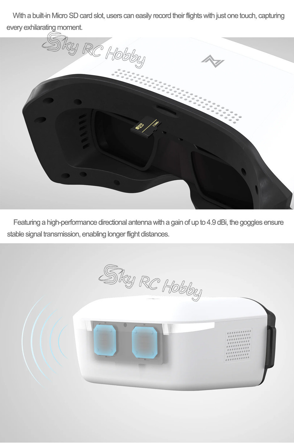 Walksnail Avatar HD Goggles L 5.8G 1080P 4.5