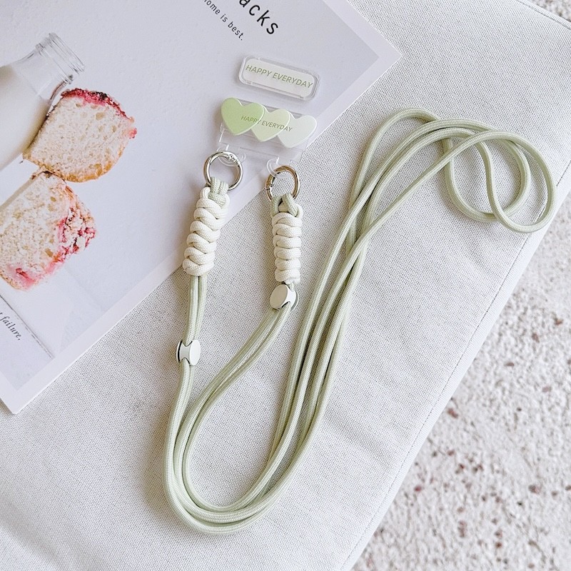 Fashion Mobile Phone Lanyard with Back Clip Lanyard Adjustable Long ...