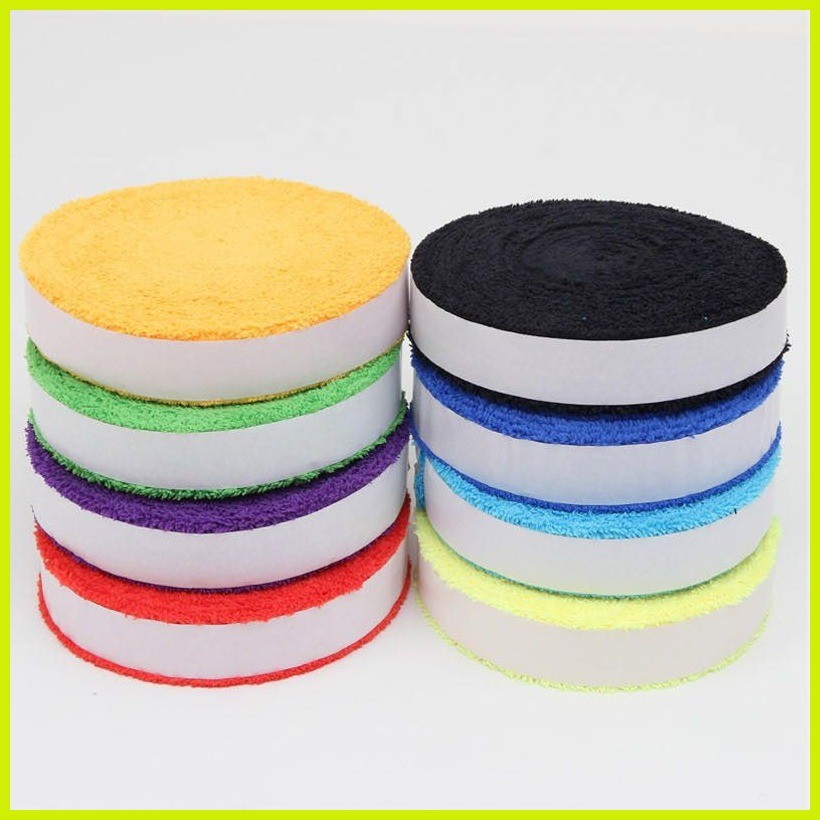 Towel Grip Roll 10m Long Thicker Version Upto 20-25 Badminton Racket ...