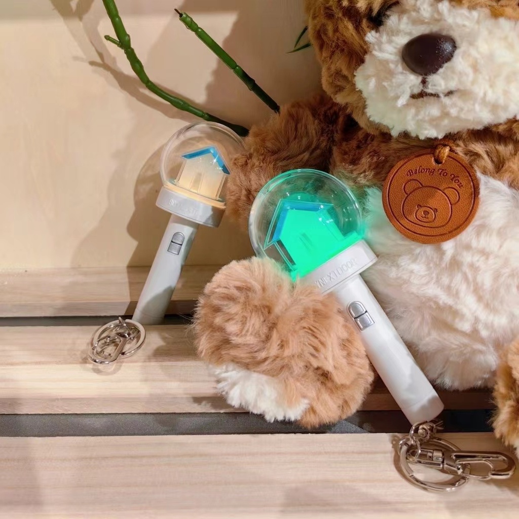 BOYNEXTDOOR Mini Lightstick Keychains Glow Stick Key Ring Keychains ...