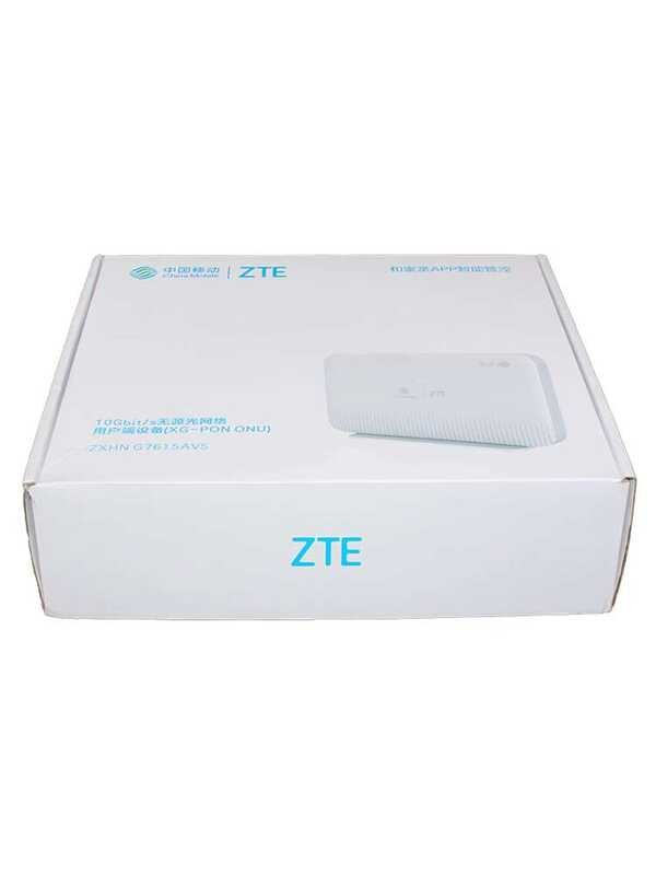 ZTE Optical Modem Package Setup G7615AV5 with 2.5G Ethernet Port Dual ...