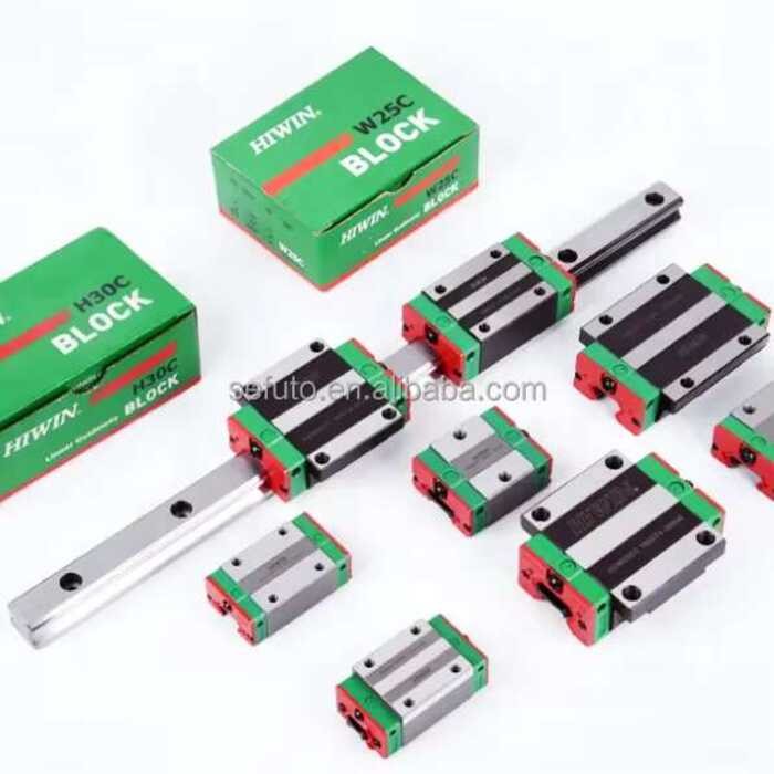 HIWIN HG Heavy Load Guideways Carriage Slider Block Bearing Rail Linear ...