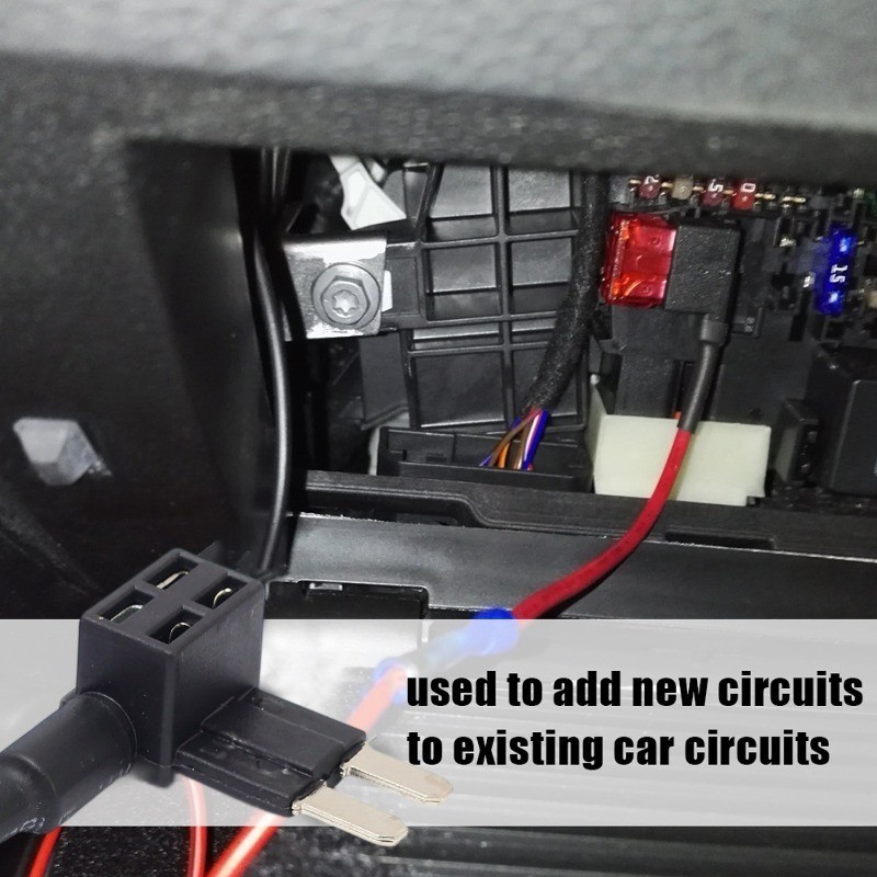 [ MOAuto ] 5-20Pcs 32V Car Fuse Tap - Add-a-circuit TAP Expander ...