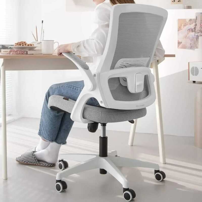 High Back Mesh Adjustable Height and Ergonomic Design Home Office ...