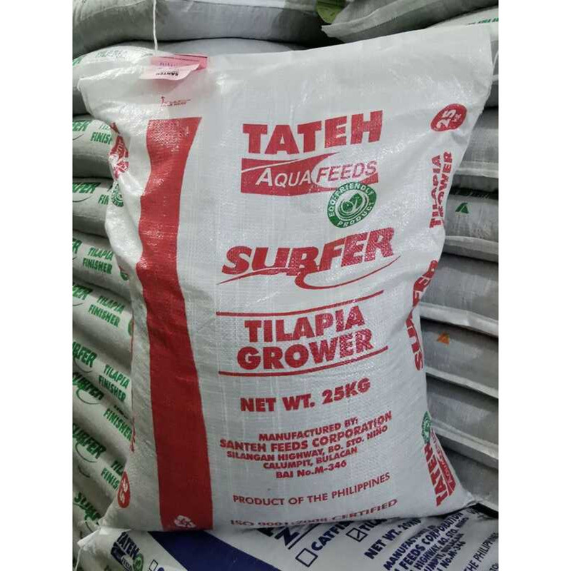 143B Tateh Aquafeeds Surfer Grower Tilapia Catfish Milkfish Koi Feeds ...