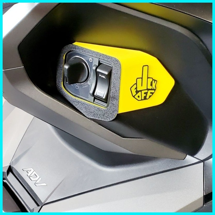 New ADV160 Ignition Key Switch Cover and Lid Protector with Emblem ...