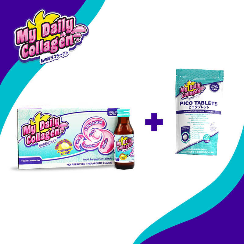 Aking Araw-araw na Inumin 100ml x 10 bote + Pico Tablets 1 Pouch (120 ...