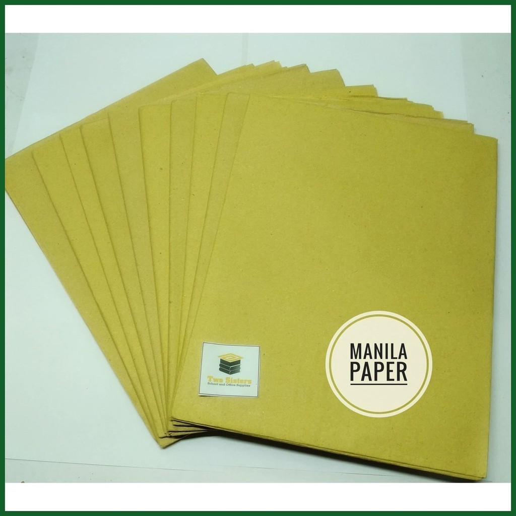 Manila Paper Folded 36