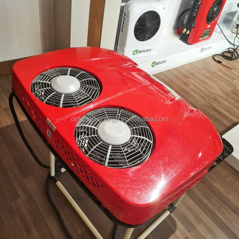 Roof AC Electric Conditioning Parking Cabin Rooftop 12V Truck DC 24V ...