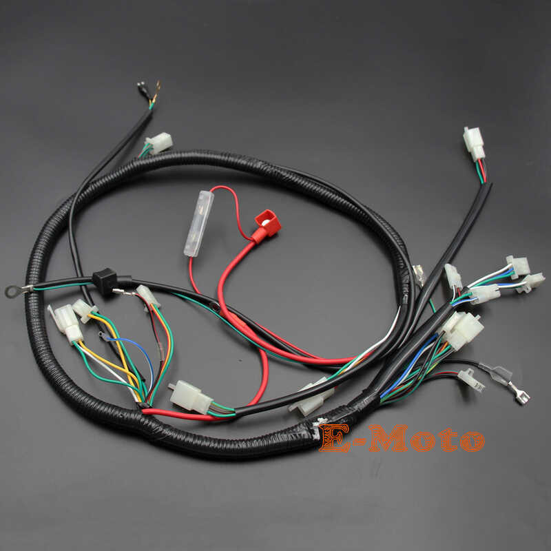 Wiring Harness Engine Wire Loom For Gy6 50Cc 125Cc 150Cc Quad Bike ATV