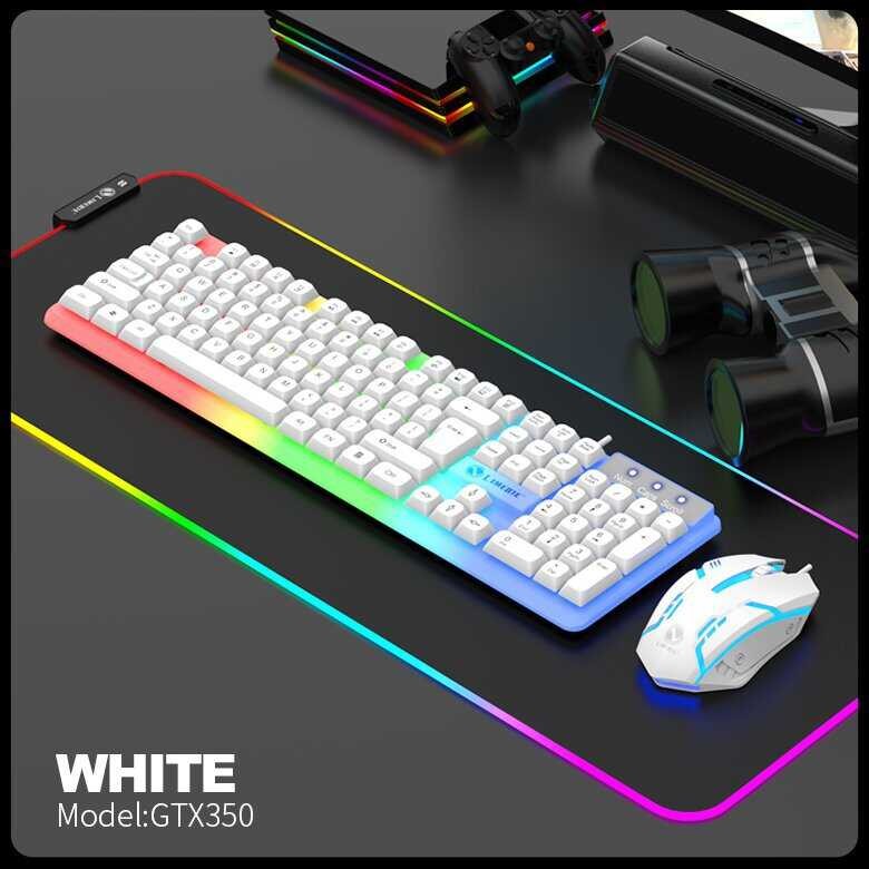 C4 LIMEIDE Shows Gtx350 Bright Keyboard And Mouse USB Mechanical ...