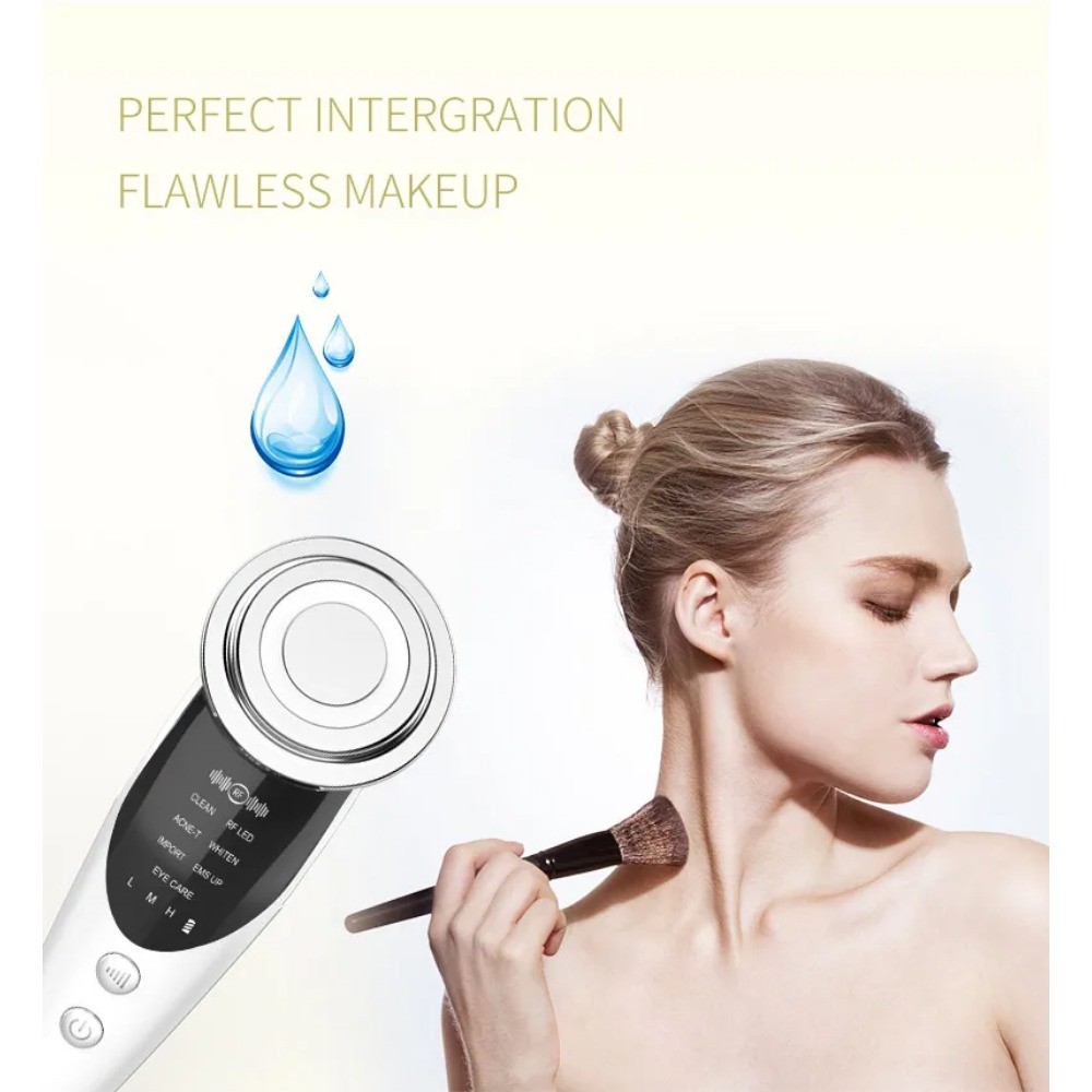 7 in 1 Face Lifting Device EMS Microcurrent Skin Rejuvenation Facial ...