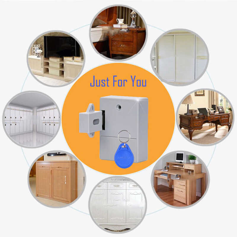 DIY Smart Sensor RFID Hidden Safety Digital Cabinet Lock/Electronic ...