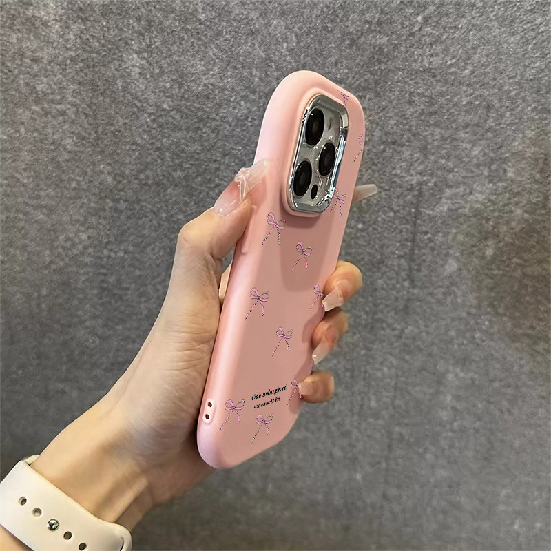 New Fine String Bowknot Phone Case Compatible for IPhone 16 15 14 13 12 ...