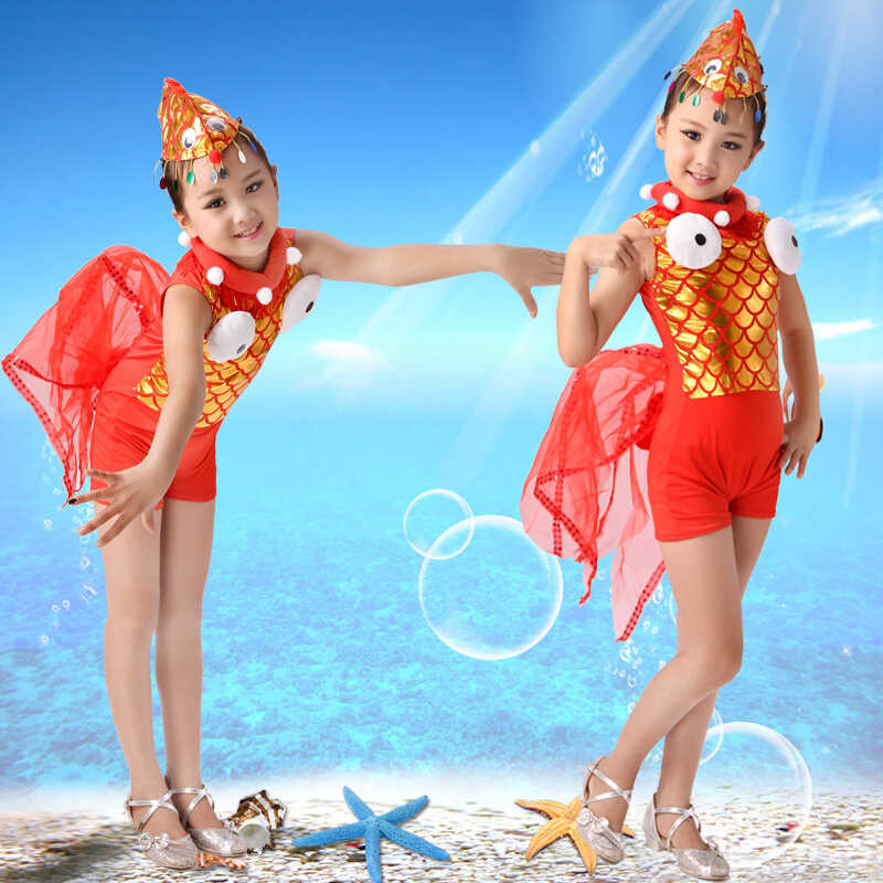 Para Sa Mga ng Isda Goldfish Kindergarten Pagtatanghal Damit Costume Ng ...