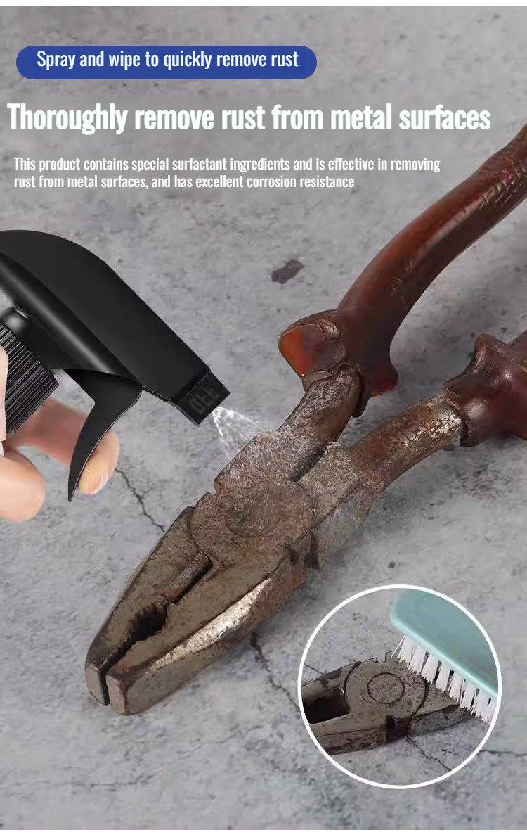 【Quick Rust Removal】Powerful Steel Rust Remover/Japan 500ml Stainless