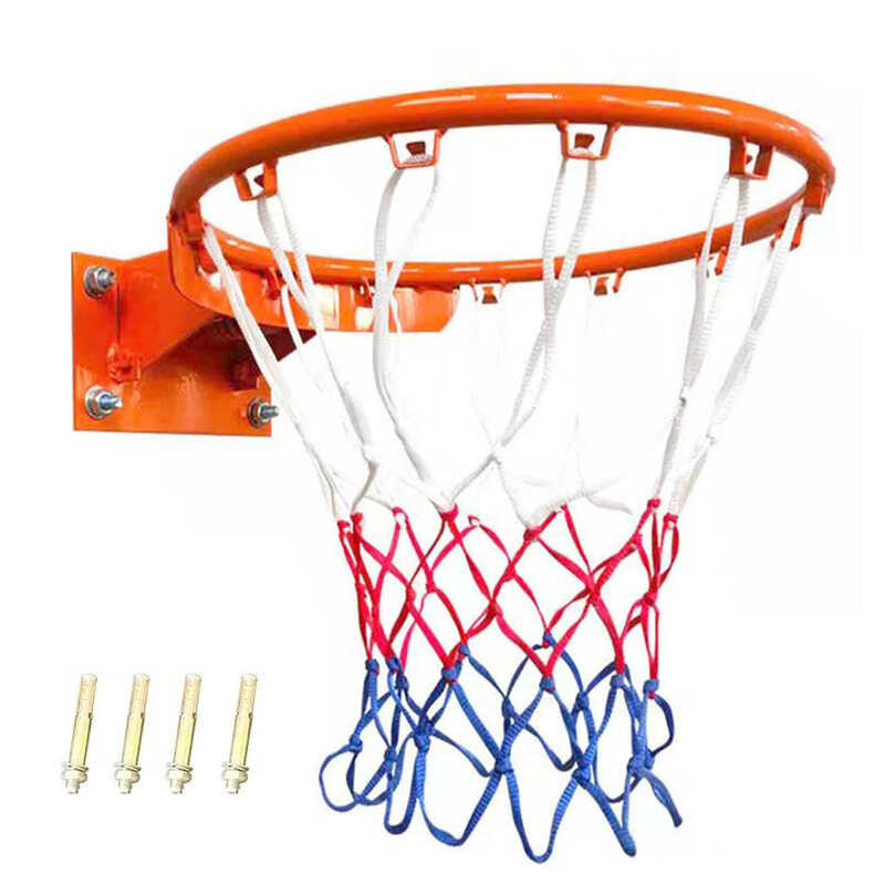 Basketball Rim Goal Para Sa Inner And Outdoor Wall Mounted, Hanging