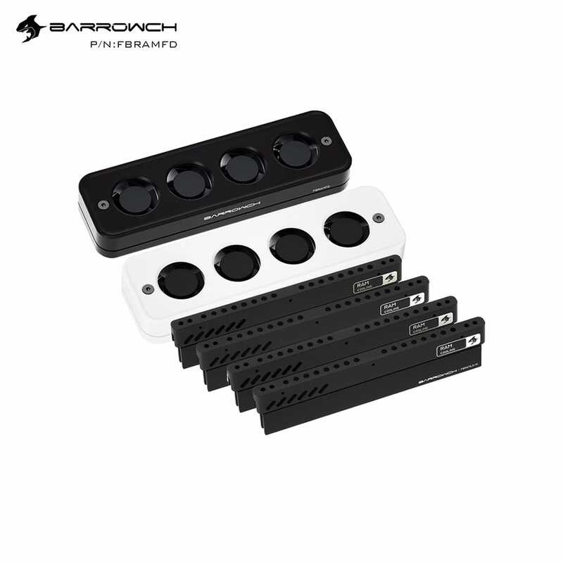 Barrowch 4Pcs RAM Radiator Fan Air Cooled Heat Radiation Para Sa PC ...