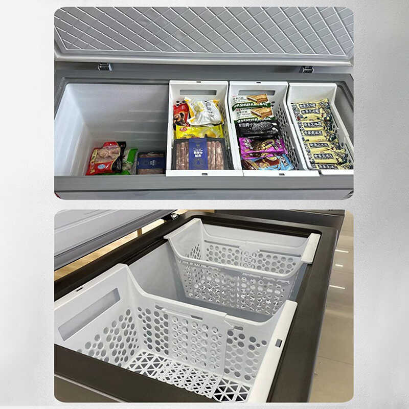 Freezer SUJIOO3 Chest Basket Odorless Chest Freezer Storage Rack Heavy ...